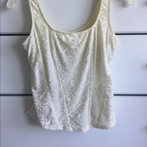 BUNDLE! black and white velvet Victoria secret top